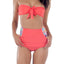 Lolli Dark Coral & Ellas High Waisted Bottom