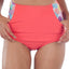 Lolli Dark Coral & Ellas High Waisted Bottom