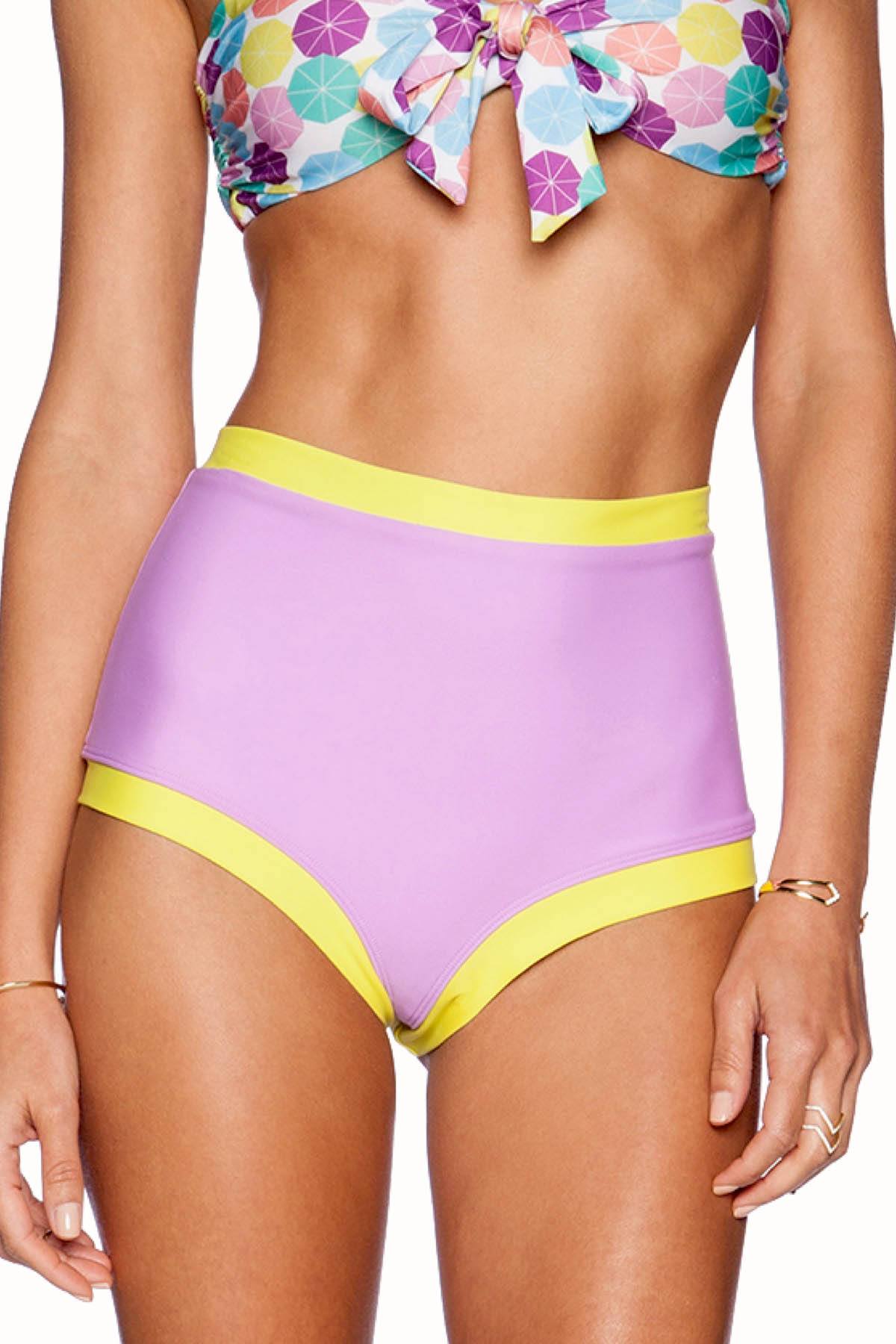 Lolli Lavender & Citron Cheeky High Waisted Bottom