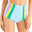 Lolli Light Blue & Stripes High Waisted Bottom