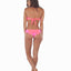 Lolli Neon Coral Big Bow Bandeau Top
