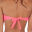 Lolli Neon Coral Big Bow Bandeau Top