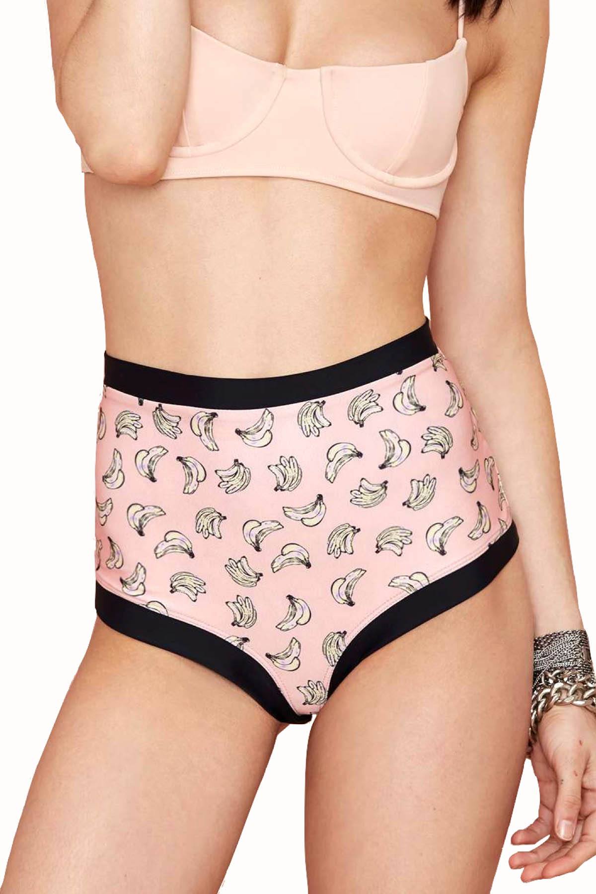 Lolli Tasty Bananas Cheeky High Waisted Bottom