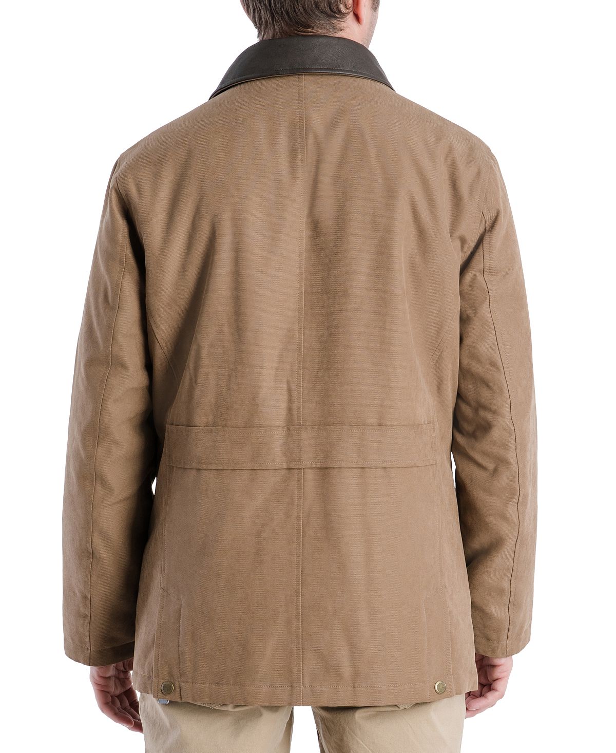 London Fog Barn Peacoat Khaki
