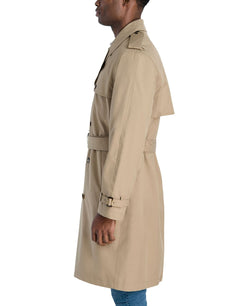 London Fog Classic-fit Double-breasted Trenchcoat Light Khaki thumbnail 3