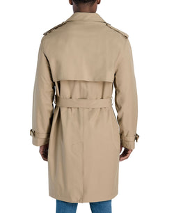 London Fog Classic-fit Double-breasted Trenchcoat Light Khaki thumbnail 4