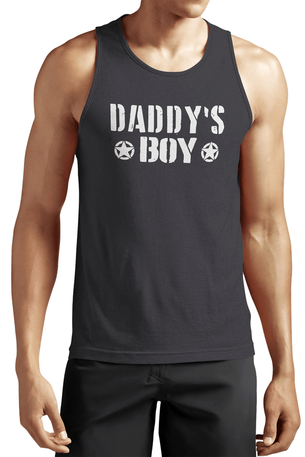 LowTee Daddys Boy Graphic Tank