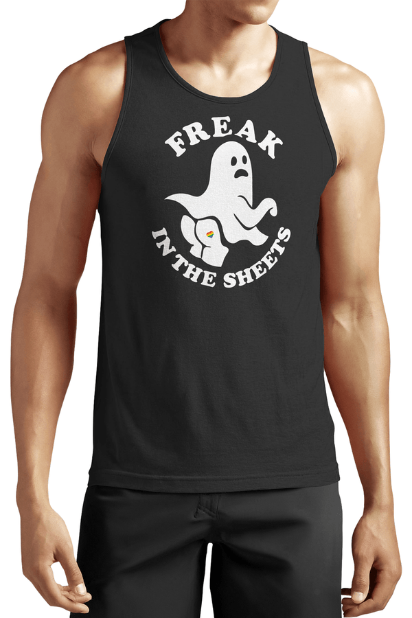 LowTee Freak In The Sheets Graphic Tank