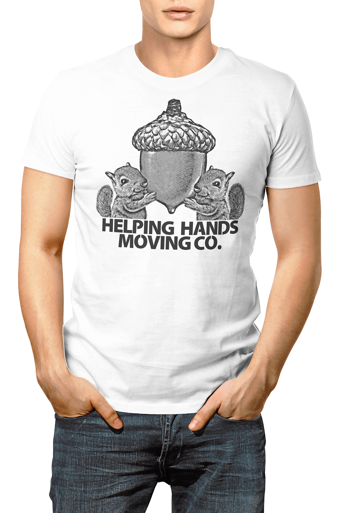 LowTee Helping Hands Graphic Tee