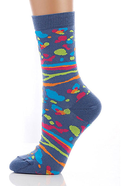 Lucci Blue Seabed Crew Sock