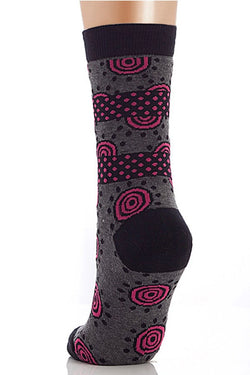 Lucci Charcoal Akira Crew Sock thumbnail 2