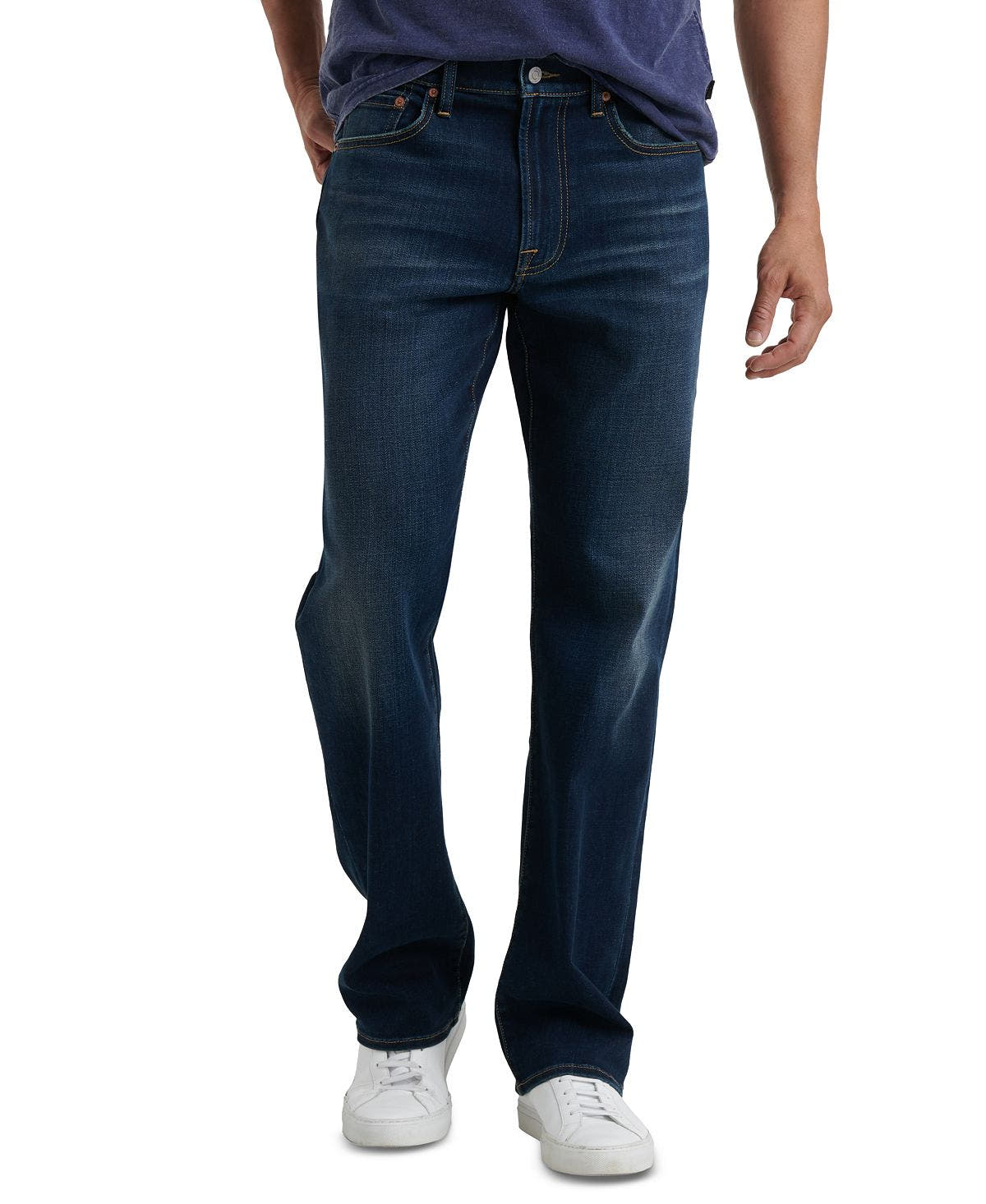 Lucky Brand 181 Relaxed Straight Fit Stretch Coolmaxtemperature-regulating Jeans Balsam