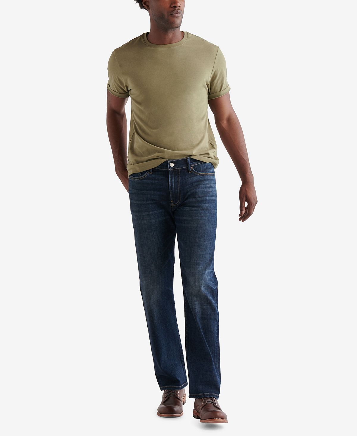 Lucky Brand 363 Straight Fit Jeans Fayette