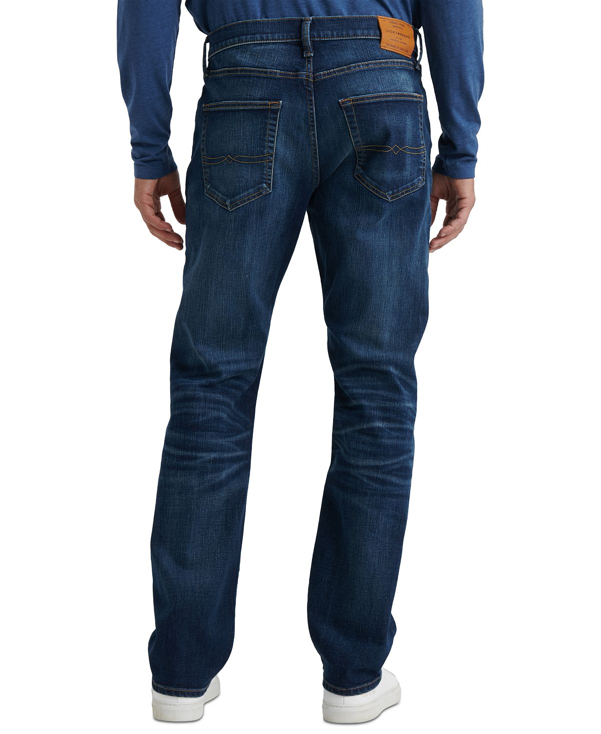 Lucky Brand 410 Athletic Fit Slim Leg Coolmaxtemperature-regulating Jeans Cottontail