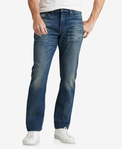 Lucky Brand 410 Slim Straight Coolmax Jeans Mcarthur thumbnail 1