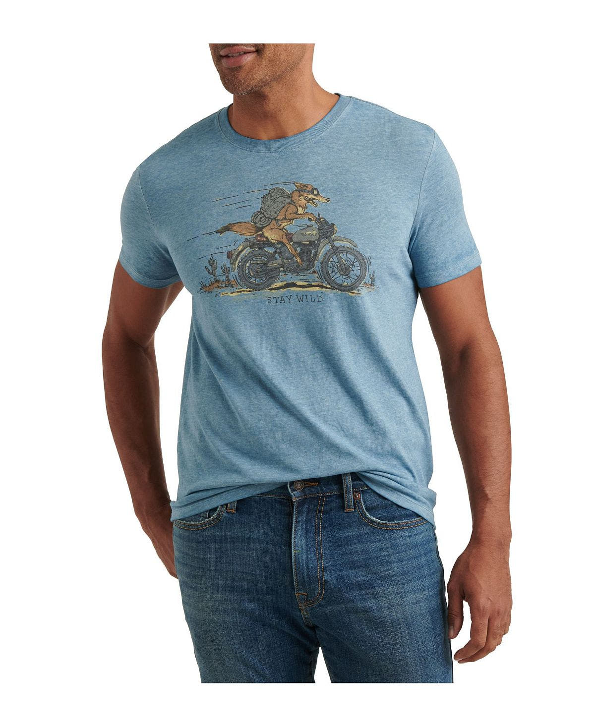 Lucky Brand Coyote Biker Tee Allure