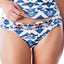 Lucky Brand Going South Embroidered Bikini Bottom in Indigo