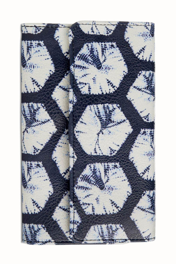 Lucky Brand Indigo-Dye Travel Jewelry Organizer