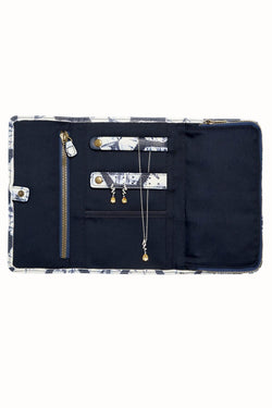 Lucky Brand Indigo-Dye Travel Jewelry Organizer thumbnail 2