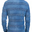 Lucky Brand Indigo Shawl-Collar Striped Pullover Sweater