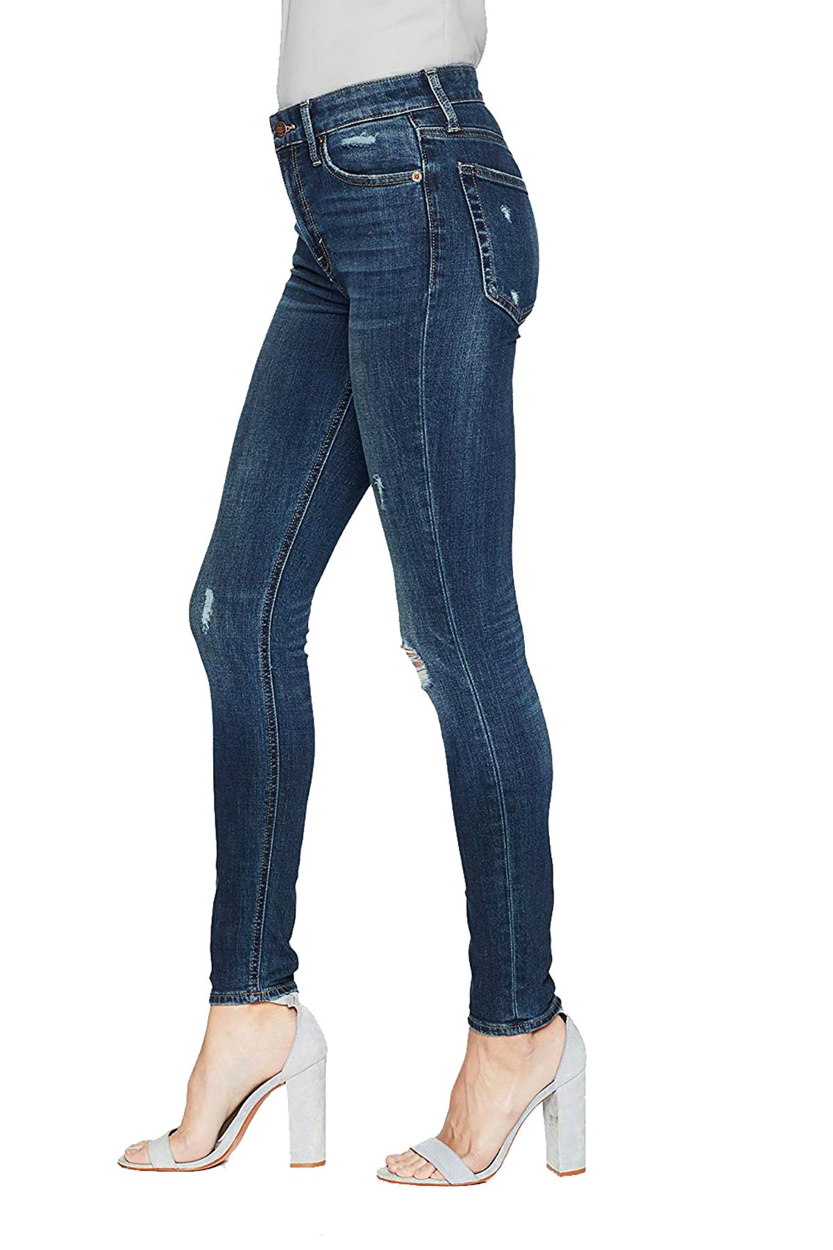 Lucky Brand Lonestard-Blue Bridgette High-Rise Destruction Jean