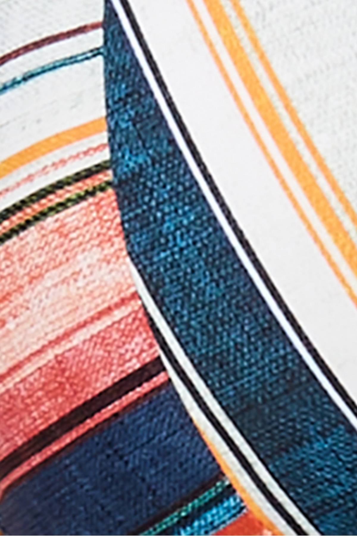 Lucky Brand Multicolor Sonora Sarape Ruched Bikini Bottom