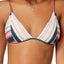 Lucky Brand Multicolor Sonora Sarape Triangle Bikini Top