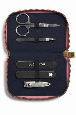Lucky Brand Pink-Paisley Manicure Set thumbnail 4