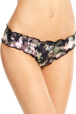 Lucky Brand Smokescreen Cheeky Hipster Bikini Bottom in Pink Camo thumbnail 4