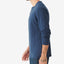 Lucky Brand Snap Henley Shirt Blue