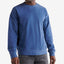 Lucky Brand Sueded Fleece California Crew Sweatshirt Blue