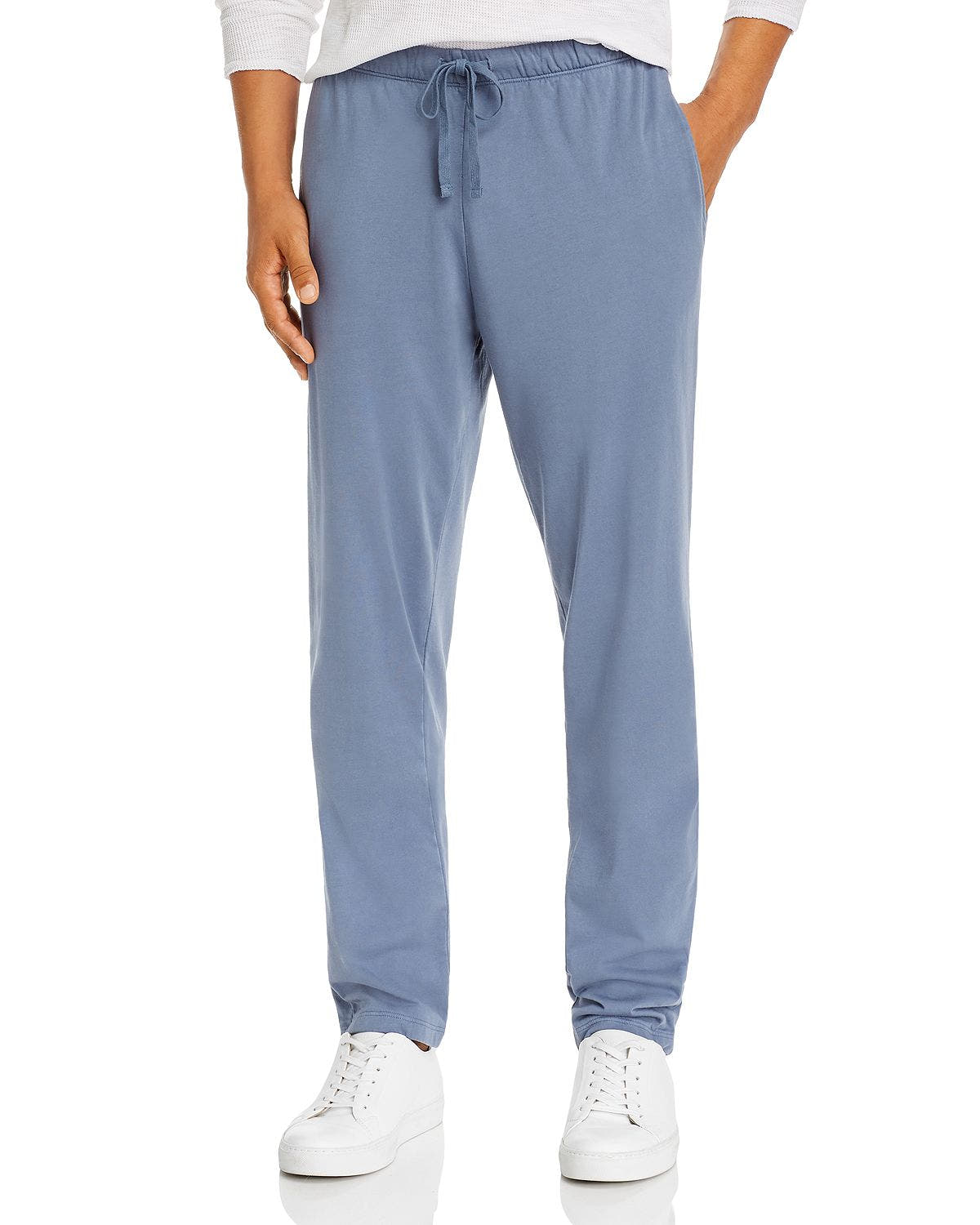 M Singer Cotton Jersey Sweat Pants Slate Blue