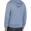 M Singer Cotton Zip Hoodie Slate Blue