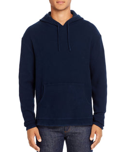 M Singer Thermal Hooded Sweatshirt Navy thumbnail 1