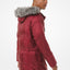 MICHAEL KORS FAUX FUR TRIM NYLON PARKA