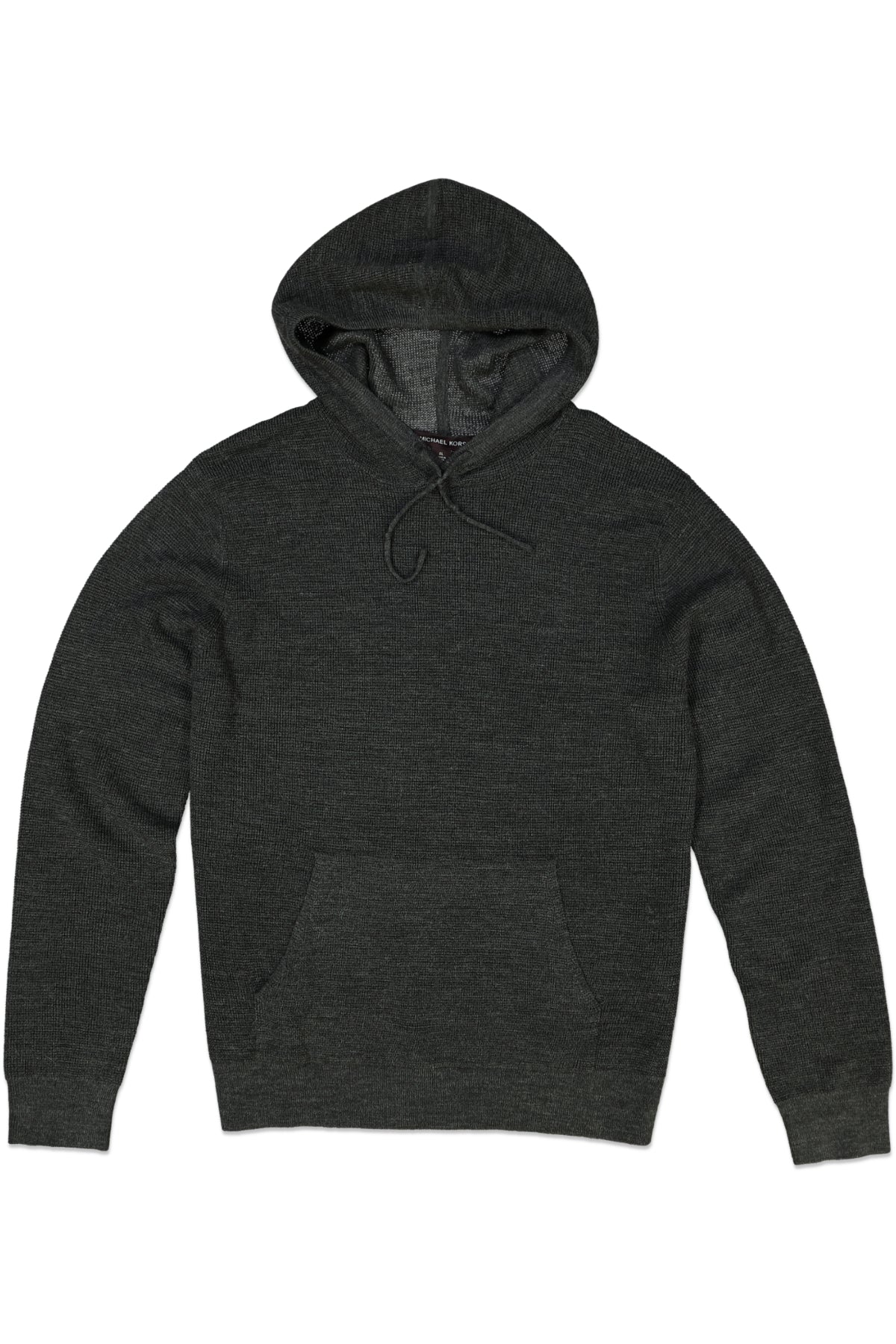MICHAEL KORS HOODIE W KANGAROO POCKET DARK GRAY