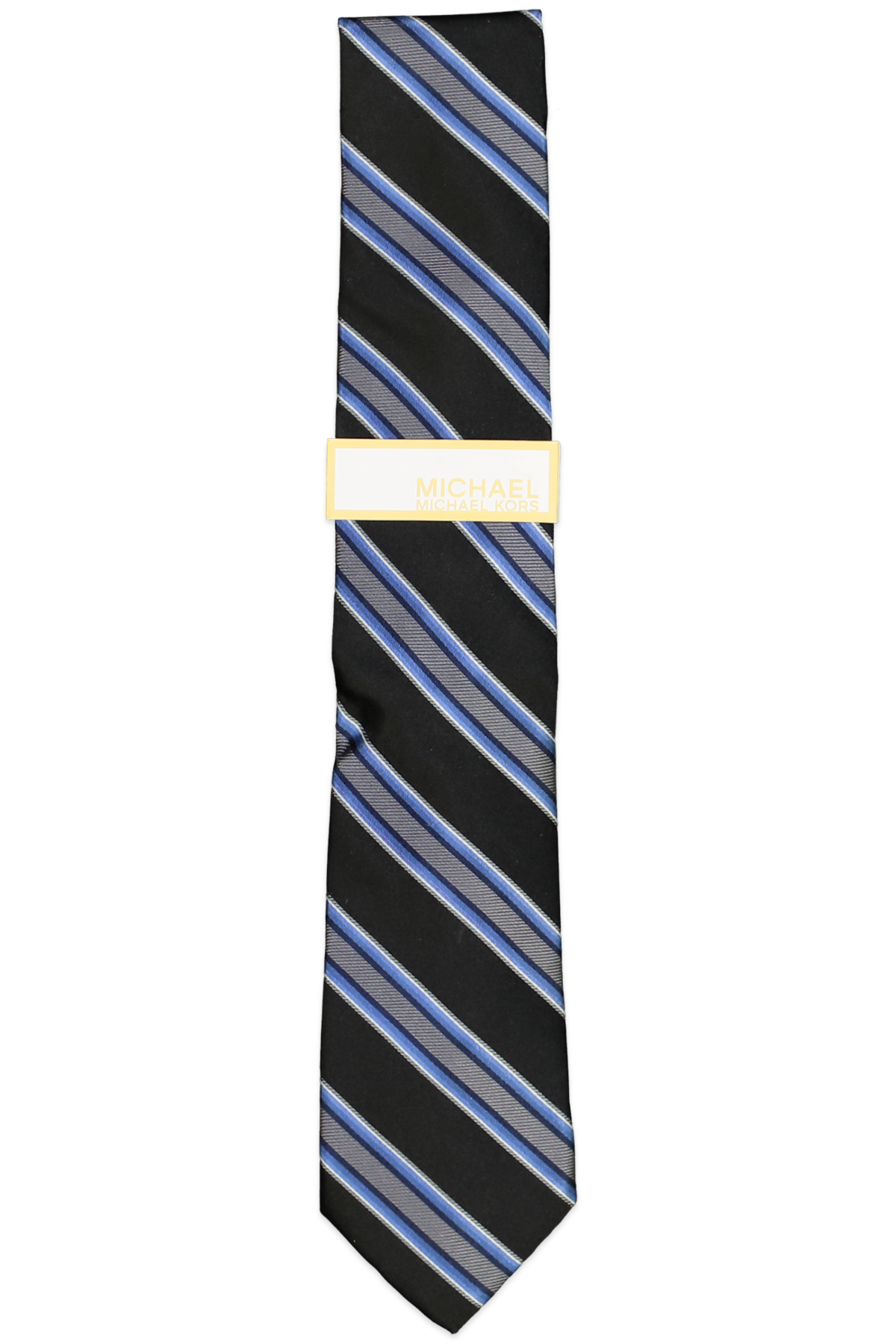 MICHAEL MICHAEL KORS/PVH NECKWEAR MD STRIPE BLACK