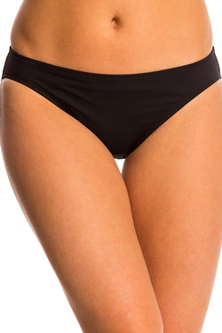 MICHAEL Michael Kors Black Sea Solids Classic Bikini Bottom thumbnail 4