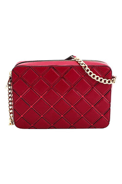 MICHAEL Michael Kors Cherry Jet Set Quilted Leather East West Crossbody thumbnail 3