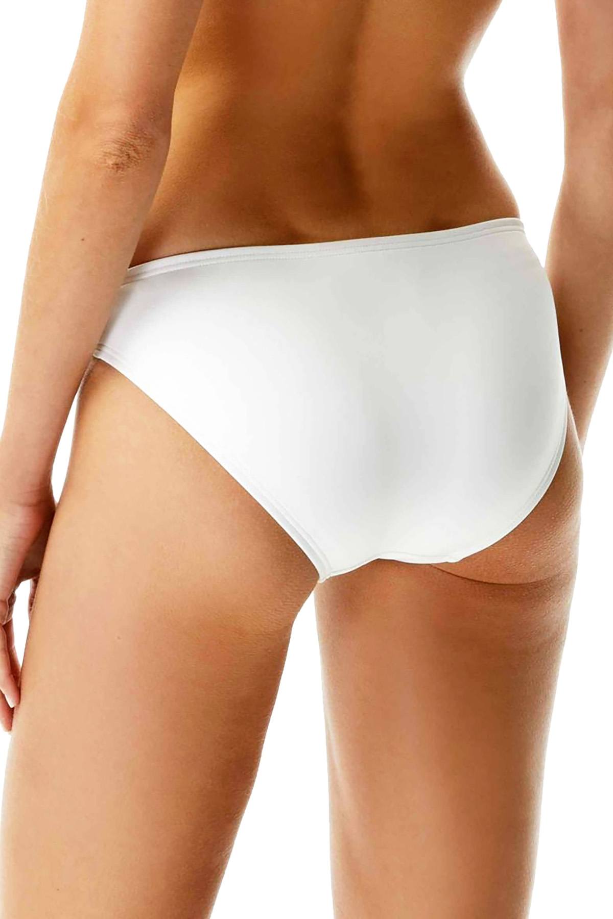 MICHAEL Michael Kors White Sea Solids Classic Bikini Bottom