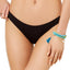 MINKPINK Black Ribbed Kylie Boy Bottom