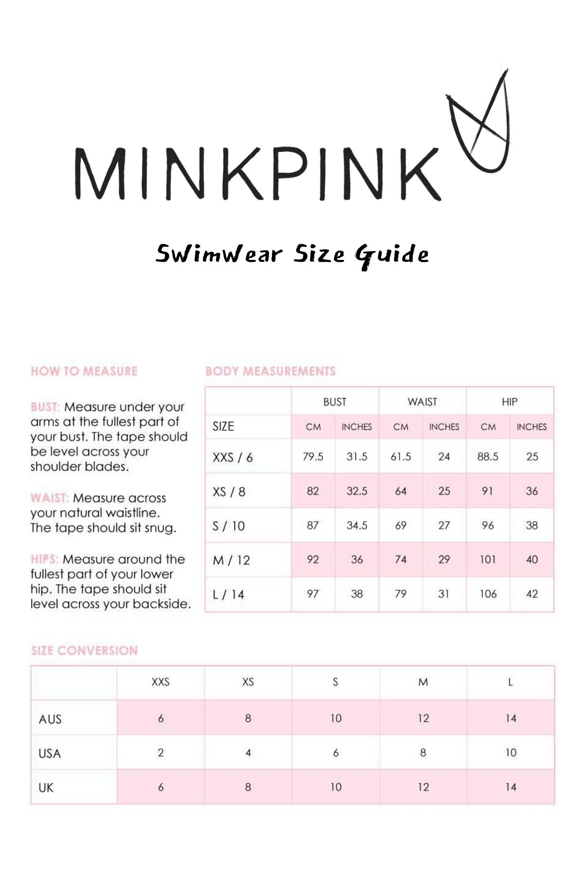 MINKPINK Black Ribbed Kylie Boy Bottom