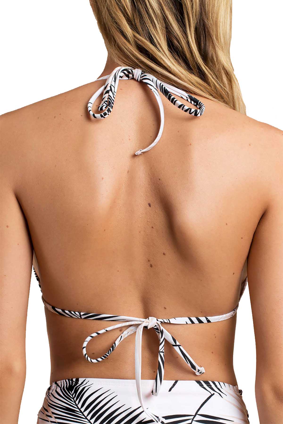 MINKPINK Isla Triangle Bikini Top in Sand