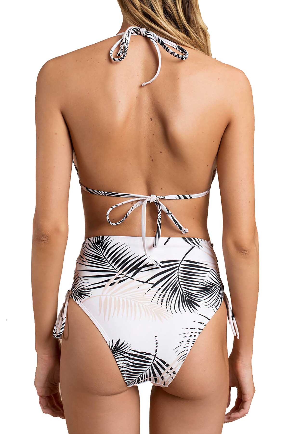 MINKPINK Isla Triangle Bikini Top in Sand