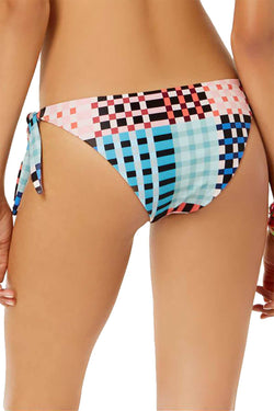 MINKPINK Penelope Cheeky Side Tie Bikini Bottom in Multicolor thumbnail 4