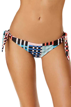 MINKPINK Penelope Cheeky Side Tie Bikini Bottom in Multicolor thumbnail 3
