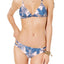 MINKPINK Pink/Blue Hibiscus Island Triangle Bikini Top