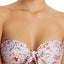 MINKPINK Summer Meadow Tie Bandeau Convertible Bikini Top in Floral Multicolor
