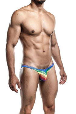 MOB Eroticwear Rainbow Pride Flag Brief thumbnail 1