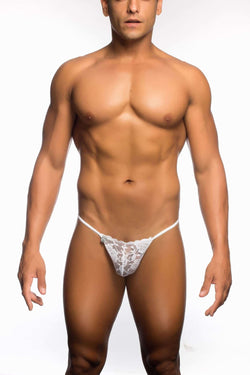 MOB white Lace Thong thumbnail 1